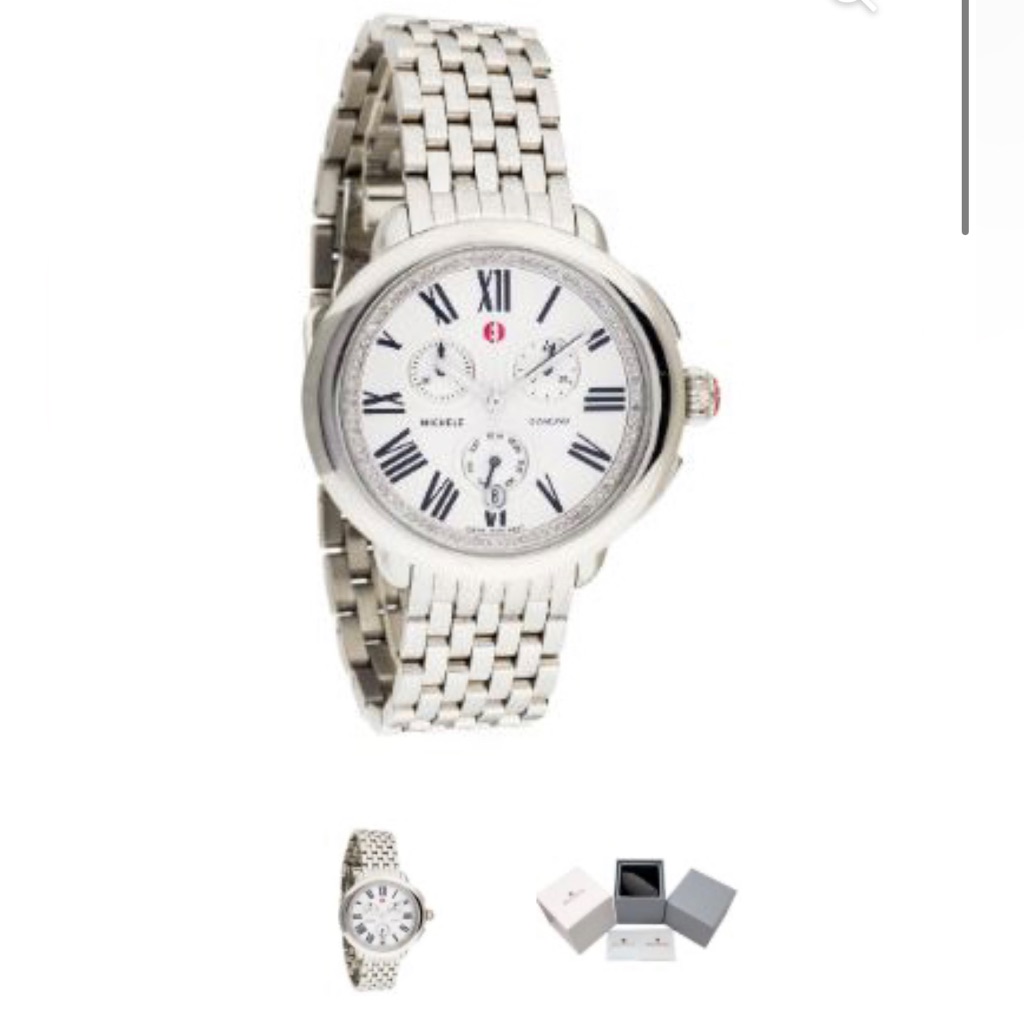 Michele Serein 36mm 92 Diamond White Dial Michele Serein 36mm 92 Diamond White Dial